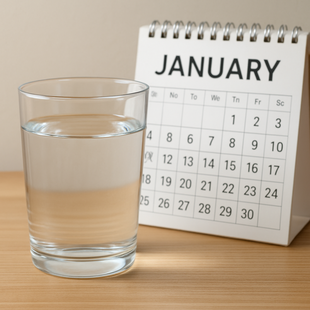 un mois de janvier sans alcool vive le dry january