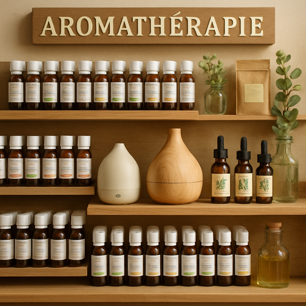 Aromathérapie en pharmacie