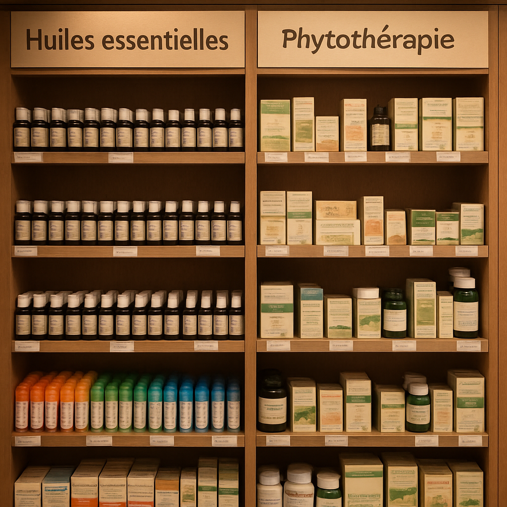 Produits naturels à la Pharmacie de Saint-Didier